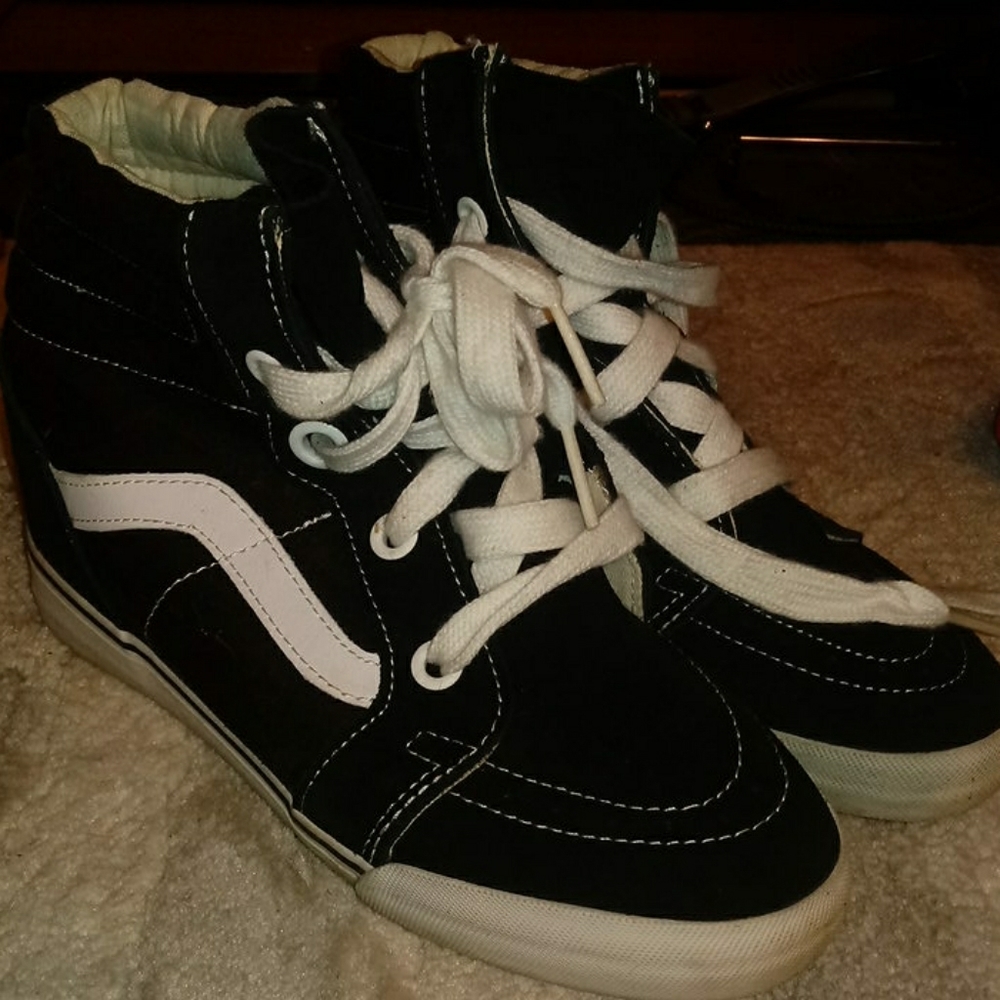 Vans woman's wedged sneakers